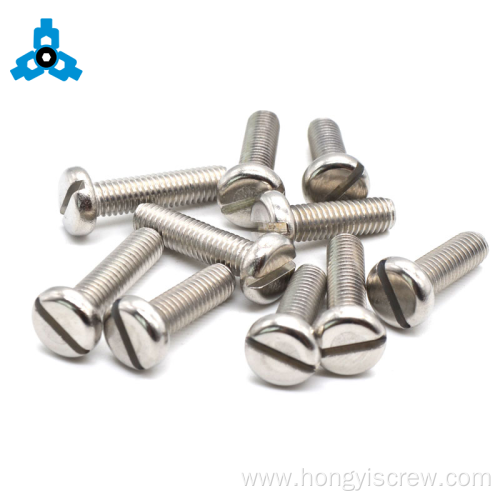 Slotted cheese head machine screw Factory direct